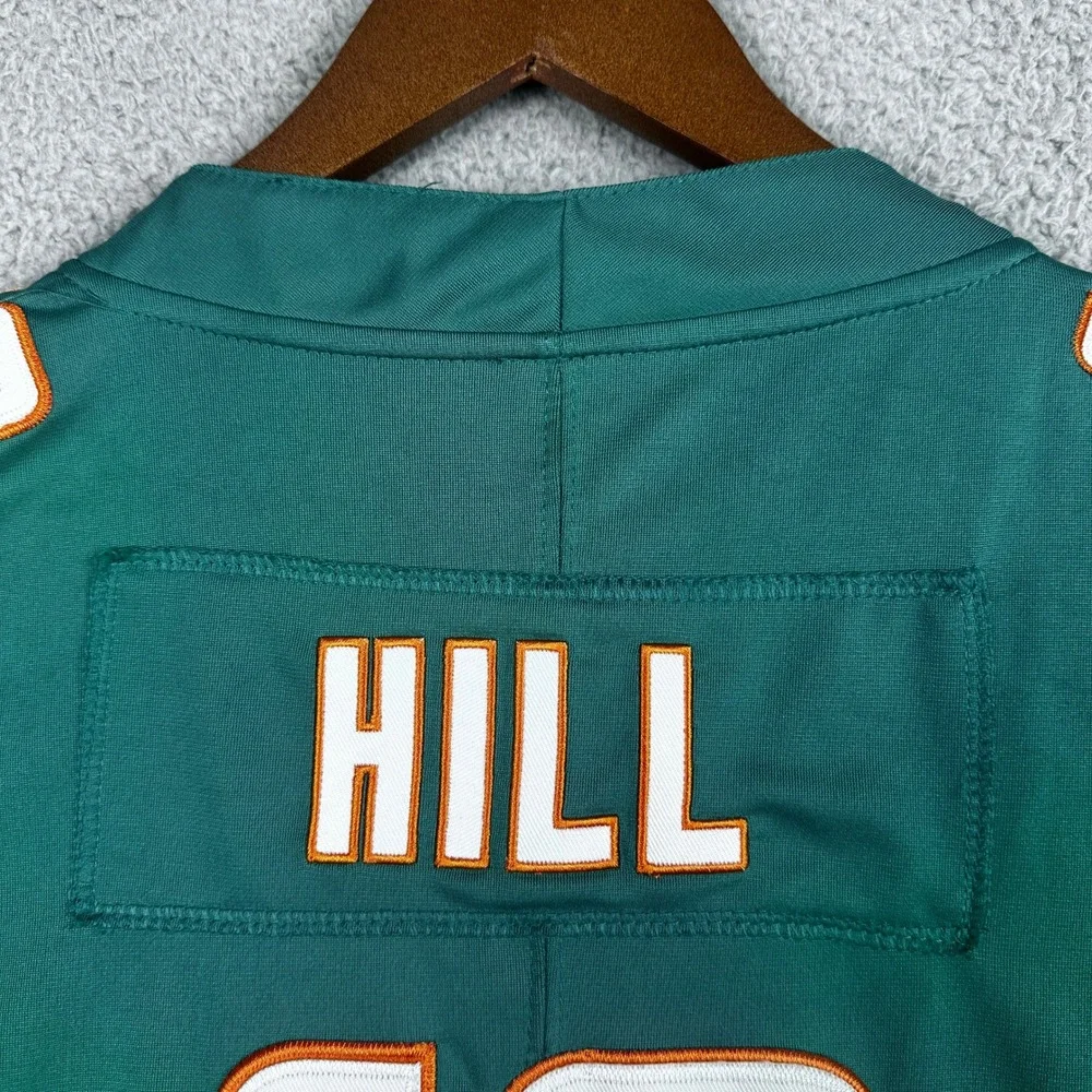 Tyreek Hill Miami Dolphins Nike Football Jersey Boys Medium Aqua Teal #10